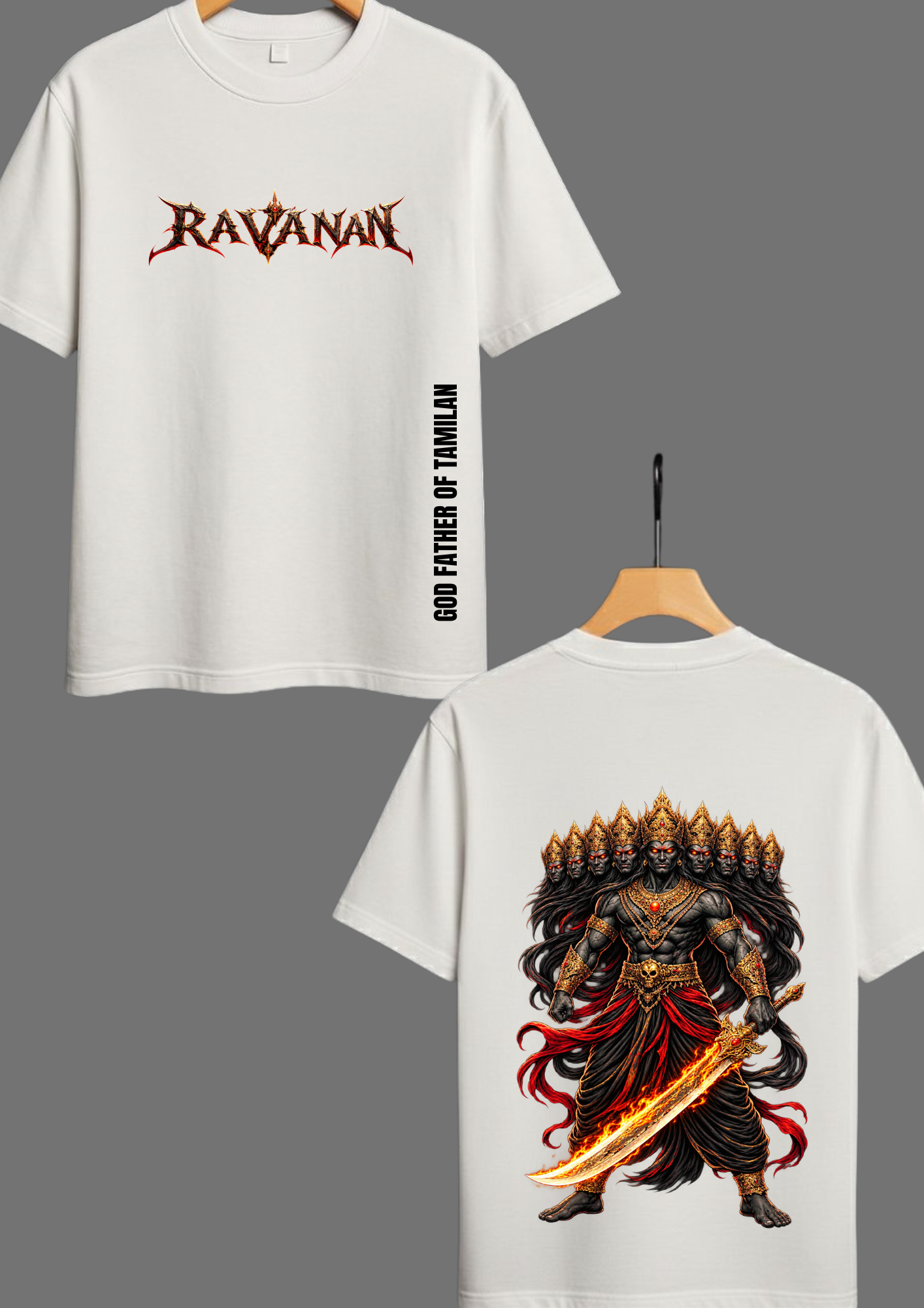 RAVANAN – God Father of Tamilan T-Shirt